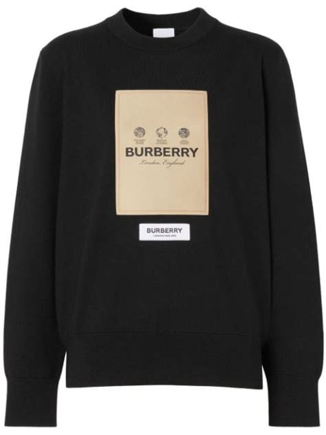 burberry pullover sido|Burberry sweatshirt saks.